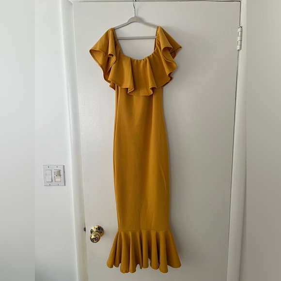 Fashion Nova Off Shoulder Dress - Picture 1 of 3